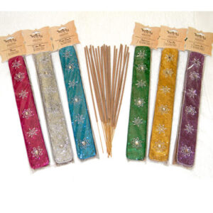 INCENSE HANG CELL WOODEN HOLDER- WREATH